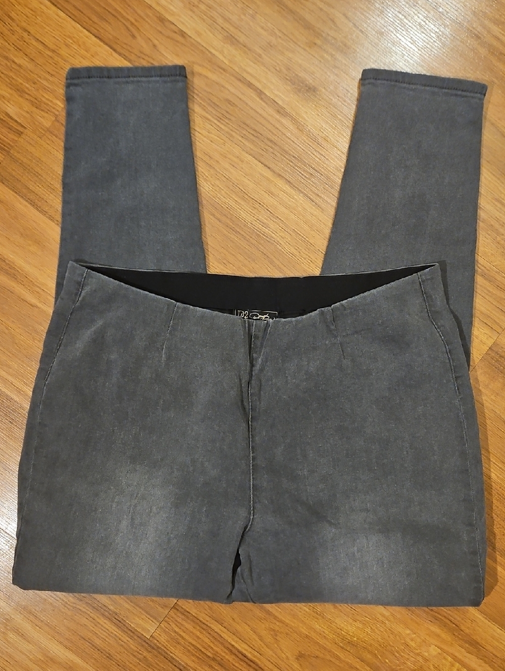 DG2 by Diane Gilman Pull On Charcoal Gray Jeggings Size Large